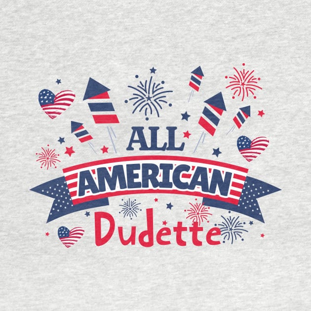 All American Dudette by WolfeTEES